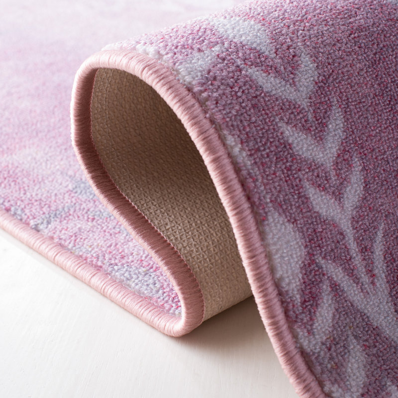 Disney Frozen 2 Machine Woven / Power Loomed Performance Light Purple/Pink Rug & Reviews Wayfair